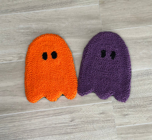 Ghost Friend Mug Rug