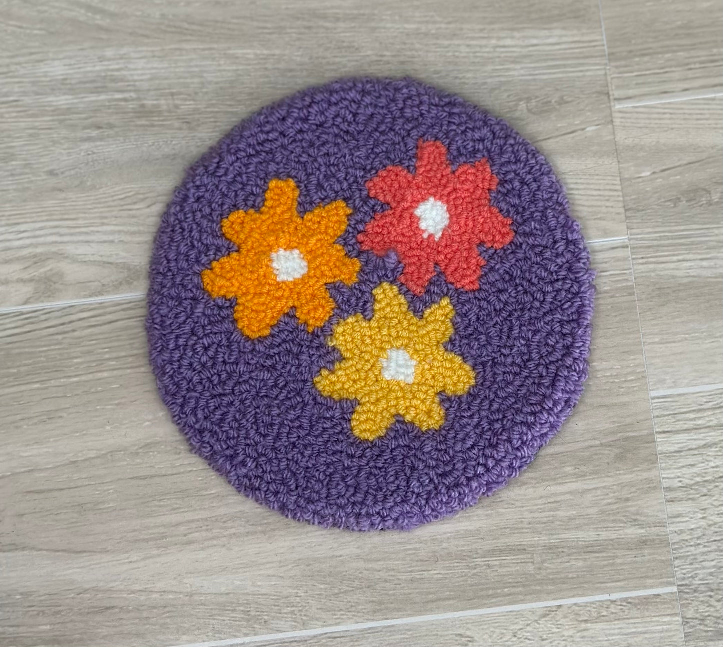 Flower Mug Rug